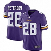 Nike Minnesota Vikings #28 Adrian Peterson Purple Team Color NFL Vapor Untouchable Limited Jersey,baseball caps,new era cap wholesale,wholesale hats